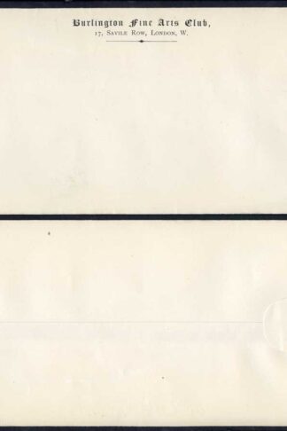 EP37 QV 1/2d Post Office Envelope Vermilion Size I Mint The Burlington Club