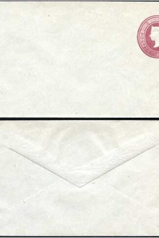 ES15 QV 2d Lake Stamped to Order Envelope Mint