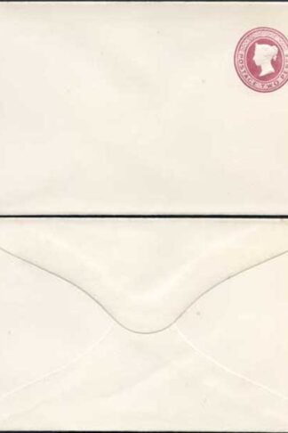 ES15 QV 2d Lake Stamped to Order Envelope Mint