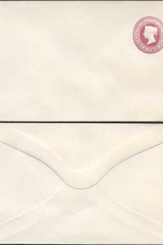 ES15 QV 2d Lake Stamped to Order Envelope Mint