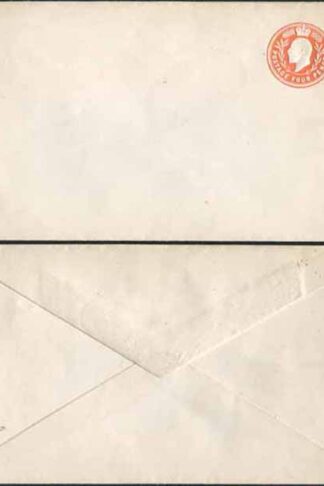 ES36 KEVII 4d Orange Stamped to Order Envelope Mint
