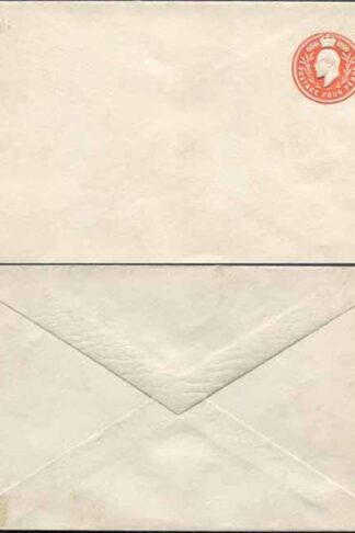 ES36 KEVII 4d Orange Stamped to Order Envelope Mint