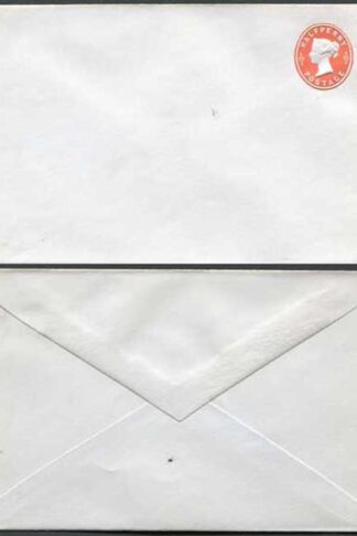 ES18a QV 1/2d Vermillion Envelope Mint