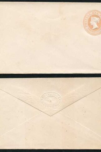 ES11 QV 1d Pink Envelope Mint