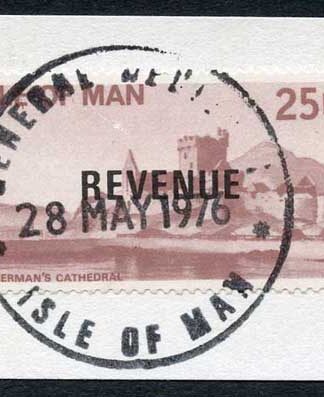 Isle of Man 25p QEII Pictorial Revenue CDS On Piece