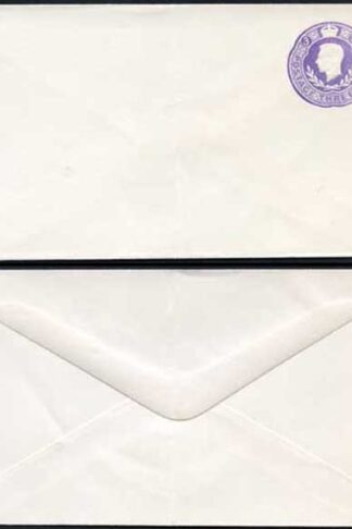 ES71 KGVI 3d Violet Stamped To Order Envelope Mint