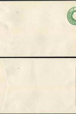 ES69 KGV 1/2d Green Post Office Issued Envelope Size G Flap at Right Mint