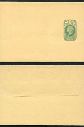 WP18 QV 1/2d Green Newspaper Wrapper Stamp LW4 Mint