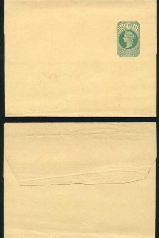WP18 QV 1/2d Green Newspaper Wrapper Stamp LW4 Mint