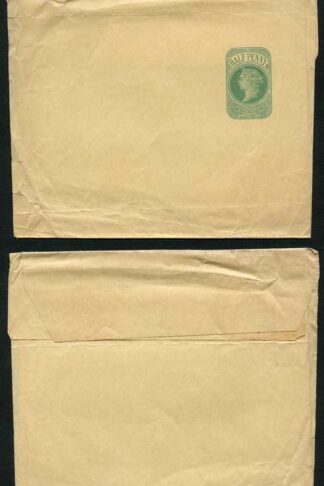 WP18 QV 1/2d Green Newspaper Wrapper Stamp LW4 Mint