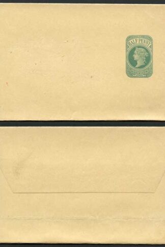 WP18 QV 1/2d Green Newspaper Wrapper Stamp LW4 Mint