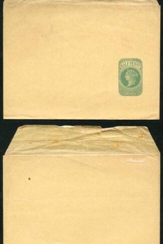 WP18 QV 1/2d Green Newspaper Wrapper Stamp LW4 Mint