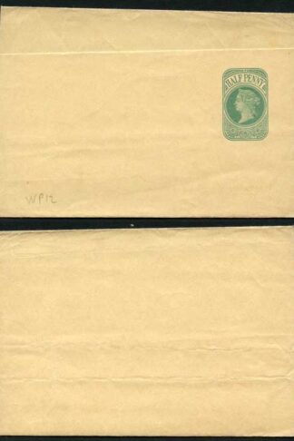WP18 QV 1/2d Green Newspaper Wrapper Stamp LW4 Mint