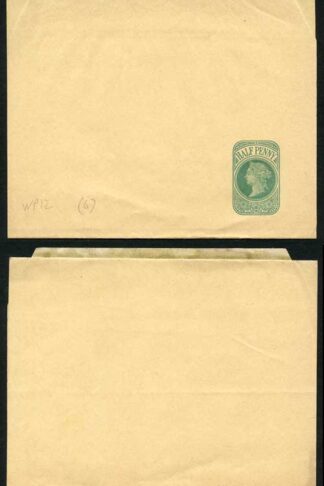 WP18 QV 1/2d Green Newspaper Wrapper Stamp LW4 Mint