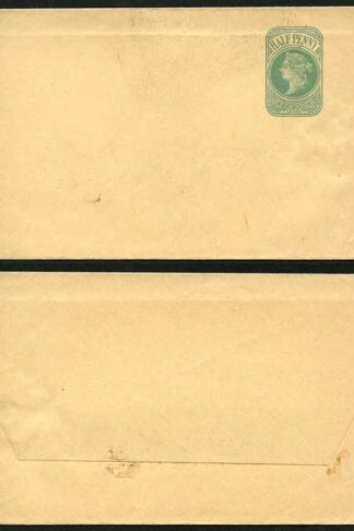 WP18 QV 1/2d Green Newspaper Wrapper Stamp LW4 Mint
