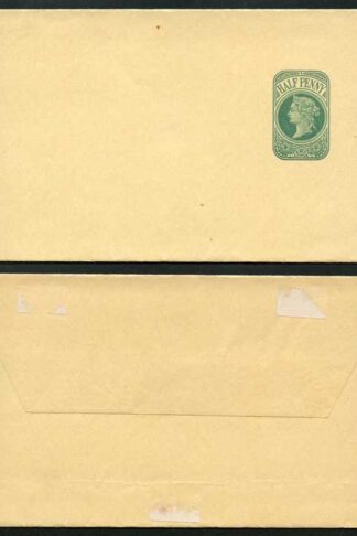WP18 QV 1/2d Green Newspaper Wrapper Stamp LW4 Mint