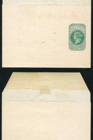 WP8 QV 1/2d Green Newspaper Wrapper Stamp LW2 Mint