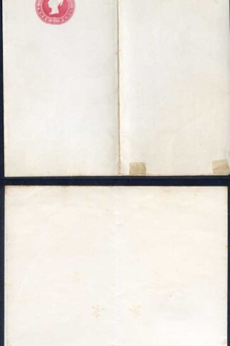 ES22b QV 3d carmine 9 Florets Stamped to Order Wrapper Mint