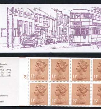 FL3b QEII 1 Pound 30p Booklet RM Cylinder B7/B62