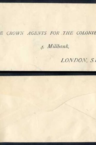 ES45 KGV 2d Orange Envelope Stamp 33 Mint Pre Addressed