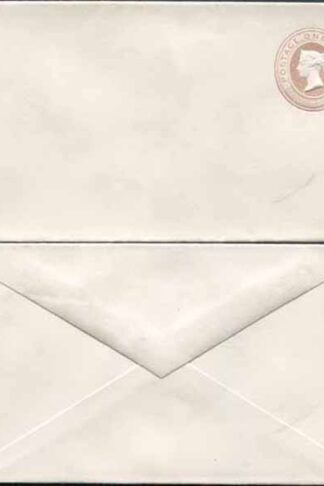 EP31 QV 1d Pink Envelope Stamp 5 Size E Mint