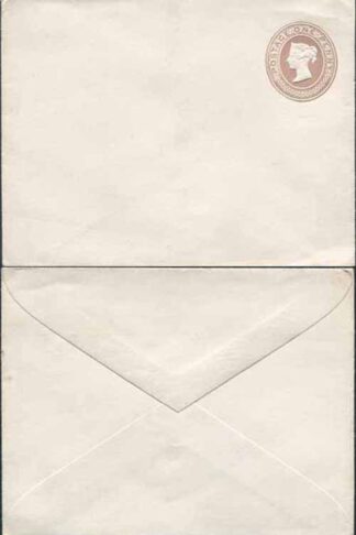 ES11 QV 1d Pink Envelope Stamp 5 Mint