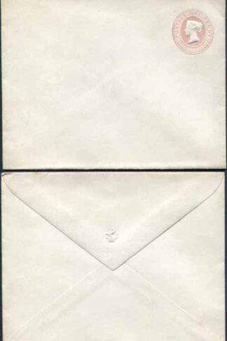 ES11 QV 1d Pink Envelope Stamp 5 Mint