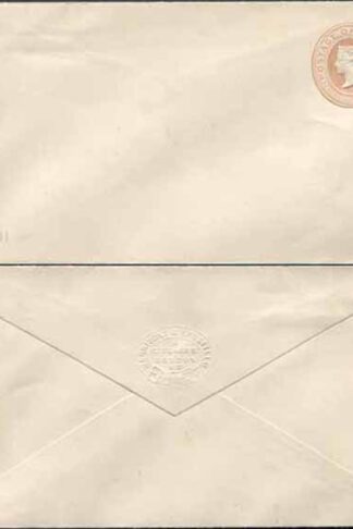 ES11 QV 1d Pink Envelope Stamp 5 Mint