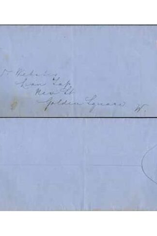 ES18a QV 1/2d Vermillion Envelope Die 1a Used