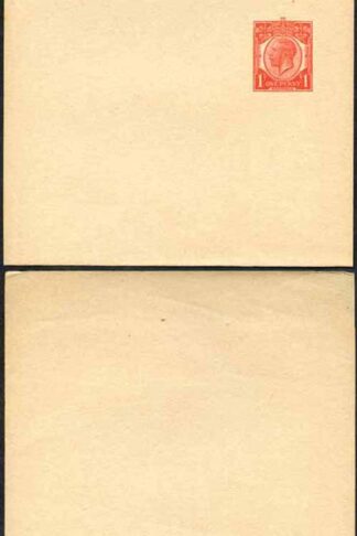 WP32 KGV 1d Carmine Newspaper Wrapper Stamp L22 Size E Mint