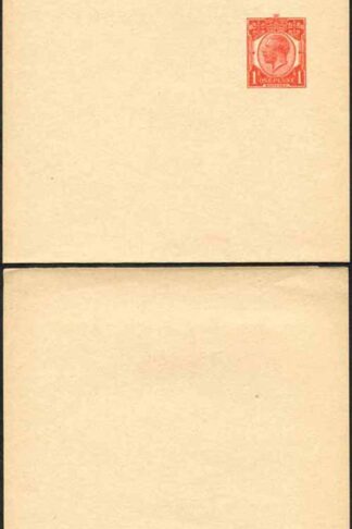 WP32 KGV 1d Carmine Newspaper Wrapper Stamp L22 Size E Mint