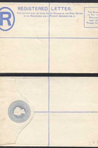 Cape Of Good Hope QV 4d Blue Registered Letter Mint