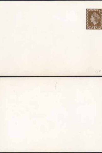 CSP161 QEII 1/- Stamped to Order Postcard Mint
