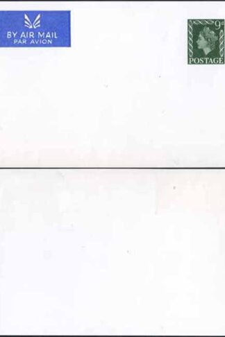 CSP160 QEII 9d Stamped to Order Postcard Mint (Airmail)