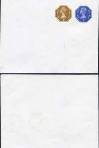 WS131 QEII 1/2p ERROR of COLOUR and 4p Stamped to Order Newspaper Wrapper Mint