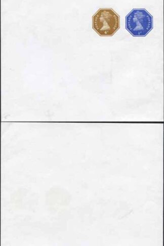 WS131 QEII 1/2p ERROR of COLOUR and 4p Stamped to Order Newspaper Wrapper Mint