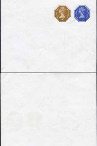 WS131 QEII 1/2p ERROR of COLOUR and 4p Stamped to Order Newspaper Wrapper Mint
