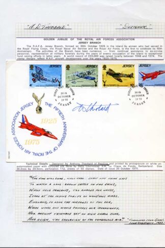 Jersey Int Air Rally Two Maxi cards plus Stamps