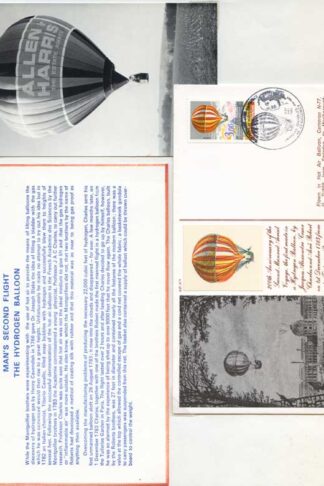 AC9b 200th Ann 2nd Manned Aerial Voyage Signed