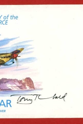 80th Anniversary of the RAF Cover signed by the designer