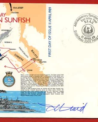 44th Anniversary Operation Sunfish Cover signed