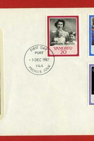 Vanuatu 40th Wedding Anniversary Cover